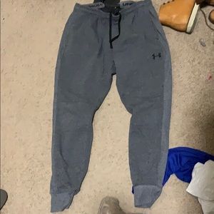 Gray under armor joggers
